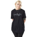 Tee-shirts sur Grenoble : T-shirt Twilight Logo T-shirt &agrave; manches courtes Noir