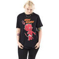 Tee-shirts sur Grenoble : T-shirt Hot Stuff T-shirt T-shirt &agrave; manches courtes Noir