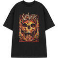 Tee-shirts sur Grenoble : T-shirt Slayer Skull T-shirt &agrave; manches courtes Noir