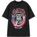 T-shirt Gas Monkey Garage USA Flag T-shirt &agrave; manches courtes Noir Grenoble
