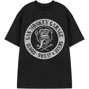 T-shirt Gas Monkey Garage Blood Sweat Beers T-shirt &agrave; manches courtes Noir