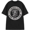 T-shirt Gas Monkey Garage Blood Sweat Beers T-shirt &agrave; manches courtes Noir Grenoble