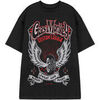 T-shirt Gas Monkey Garage Winged Tyre T-shirt &agrave; manches courtes Noir