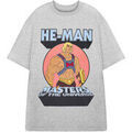 T-shirt Masters Of The Universe He-Man T-shirt &agrave; manches courtes Gris Grenoble