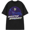 T-shirt Masters Of The Universe Skeletor Approves T-shirt &agrave; manches courtes Noir