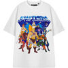T-shirt Masters Of The Universe Group T-shirt &agrave; manches courtes Blanc