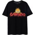 Tee-shirts sur Grenoble : T-shirt Garfield Graffiti T-shirt &agrave; manches courtes Noir