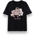 Tee-shirts sur Grenoble : T-shirt Pusheen I'm Busy T-shirt &agrave; manches courtes Noir