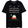 T-shirt South Park Alien Invaders T-shirt &agrave; manches courtes Noir