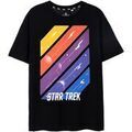 Tee-shirts sur Grenoble : T-shirt Star Trek Ships in Space T-shirt &agrave; manches courtes Noir