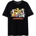 Tee-shirts sur Grenoble : T-shirt Nickelodeon Classic Group T-shirt &agrave; manches courtes Noir
