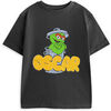 T-shirt enfant Sesame Street Oscar T-shirt &agrave; manches courtes Gris