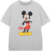 T-shirt enfant Disney Mickey Mouse T-shirt &agrave; manches courtes Gris