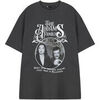 T-shirt The Addams Family Every Night Is Halloween T-shirt &agrave; manches courtes Gris