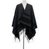 Gilet Claudie Pierlot Poncho en laine gris