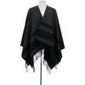Gilets sur Grenoble : Gilet Claudie Pierlot Poncho en laine gris