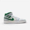 Baskets Nike Jordan 1 Mid White Pure Platinum Pine Green