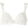 Corbeilles & balconnets Brigitte Bardot Soutien-gorge armatures ivoire Amusette Blanc