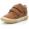 Baskets montantes enfant Aster Caroad, Sneakers Hautes Gar&ccedil;on, Marron