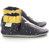 Chaussons b&eacute;b&eacute; Robeez Speeding Line, Chaussons Gar&ccedil;on, Bleu