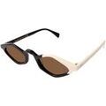 Lunettes sur Grenoble : Lunettes de soleil Xlab Ross Lunettes de soleil, Noir/Marron, 49 mm