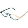 Lunettes de soleil Xlab Lunettes photochromiques Ross, coloris vert clair-ivoire/neu