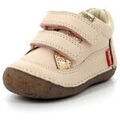 Bottines enfant Kickers Sostankro, Bottillons Fille, Rose Clair