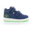 Baskets montantes enfant Kickers Bilbon Velc, Sneakers Hautes Gar&ccedil;on, Bleu