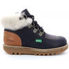 Boots enfant Kickers Rallysweet, Bottillons Gar&ccedil;on, Bleu