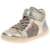 Baskets montantes enfant Kickers Kickbaryl, Sneakers Hautes Gar&ccedil;on, Beige