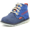 Boots enfant Kickers Nononeo, Bottillons Gar&ccedil;on, Bleu