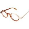 Lunettes de soleil Xlab Tahiti antireflet couleur &eacute;caille de tortue-ivoire Cadres O