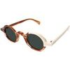 Lunettes de soleil Xlab Tahiti Lunettes de soleil, &eacute;caille/Vert G15, 41 mm