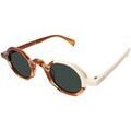 Lunettes de soleil Xlab Tahiti Lunettes de soleil, &eacute;caille/Vert G15, 41 mm Grenoble