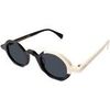 Lunettes de soleil Xlab Tahiti Lunettes de soleil, Noir/Fum&eacute;e, 41 mm Noir