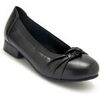 Ballerines Pediconfort Ballerines tr&egrave;s larges (H-J) pieds sensi Noir
