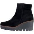 Sports d'hiver sur Grenoble : Boots Gabor Bottines &agrave; Talon Cuir Noir