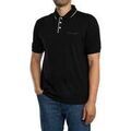 Polos sur Grenoble : Polo EAX Polo &agrave; logo Trim Noir