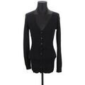 Gilet Agnes B Cardigan en coton noir Grenoble