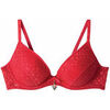 Rembourr&eacute;s Pomm'poire Soutien-gorge ampliforme coque moul&eacute;e rouge Absinthe Rouge