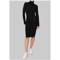 Robe Kebello Robe Col Roul&eacute; F, Noir Noir Grenoble