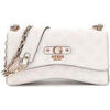 Sac Bandouliere Guess Bandouli&egrave;re Gerty Sat Off White Blanc