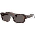 Lunettes sur Grenoble : Lunettes de soleil Ray-ban Lunettes de soleil rectangulaires biosourc&eacute;es Lukas Marron