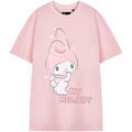 Tee-shirts sur Grenoble : T-shirt Hello Kitty My Melody T-shirt &agrave; manches courtes Rose