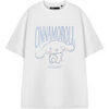 T-shirt Hello Kitty Cinnamoroll T-shirt &agrave; manches courtes Blanc