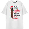 T-shirt South Park Mr Hanky T-shirt &agrave; manches courtes Blanc
