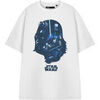 T-shirt Disney Darth Vader Head T-shirt &agrave; manches courtes Blanc
