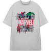 T-shirt Marvel Comic Style T-shirt &agrave; manches courtes Gris