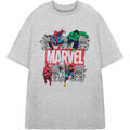 Tee-shirts sur Grenoble : T-shirt Marvel Comic Style T-shirt &agrave; manches courtes Gris