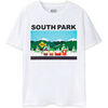T-shirt South Park Classic Scene T-shirt &agrave; manches courtes Blanc